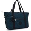 imageKipling Womens Art Medium Prt3 Tote Bag Lightweight Large Weekender Travel HandbagDark Lobby Tile