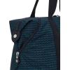imageKipling Womens Art Medium Prt3 Tote Bag Lightweight Large Weekender Travel HandbagDark Lobby Tile