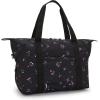 imageKipling Womens Art Medium Prt3 Tote Bag Lightweight Large Weekender Travel HandbagNight Flower
