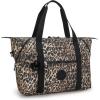 imageKipling Womens Art Medium Prt3 Tote Bag Lightweight Large Weekender Travel HandbagWild Leopard