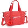 imageKipling Womens Art Medium Tote Bag Lightweight Large Weekender Travel HandbagAlmost Coral