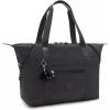 imageKipling Womens Art Medium Tote Bag Lightweight Large Weekender Travel HandbagBlack Noir