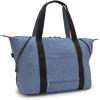 imageKipling Womens Art Medium Tote Bag Lightweight Large Weekender Travel HandbagBlue Lover