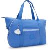 imageKipling Womens Art Medium Tote Bag Lightweight Large Weekender Travel HandbagCocktail Blue
