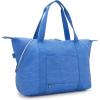 imageKipling Womens Art Medium Tote Bag Lightweight Large Weekender Travel HandbagCocktail Blue