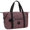 imageKipling Womens Art Medium Tote Bag Lightweight Large Weekender Travel HandbagDancing Bouquet