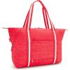 imageKipling Womens Art Medium Tote Bag Lightweight Large Weekender Travel HandbagEscape Red