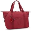 imageKipling Womens Art Medium Tote Bag Lightweight Large Weekender Travel HandbagFunky Red