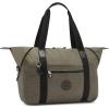 imageKipling Womens Art Medium Tote Bag Lightweight Large Weekender Travel HandbagGreen Moss
