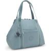 imageKipling Womens Art Medium Tote Bag Lightweight Large Weekender Travel HandbagRelaxed Grey