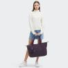 imageKipling Womens Art Medium Tote Bag Lightweight Large Weekender Travel HandbagUltimate Plum