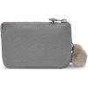 imageKipling Womens Creativity Small Pouch Versatile Cosmetics Kit Lightweight Nylon Travel OrganizerInviting Grey