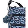 imageKipling Womens Keiko Crossbody Mini Bag Lightweight Adjustable Purse Durable Shoulder SlingRainy Feathers