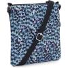 imageKipling Womens Keiko Crossbody Mini Bag Lightweight Adjustable Purse Durable Shoulder SlingRainy Feathers