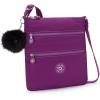 imageKipling Womens Keiko Crossbody Mini Bag Lightweight Adjustable Purse Durable Shoulder SlingRestless Purple