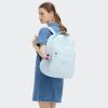imageKipling Womens Seoul Bts 15quot Laptop Backpack Durable Roomy with Padded Shoulder Straps BuiltIn Protective SleeveBlue Sky Met