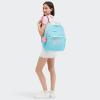 imageKipling Womens Seoul Extra Large 17 Laptop Backpack Durable Roomy with Padded Shoulder Straps BagBlue Sea Mix