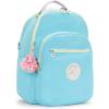 imageKipling Womens Seoul Extra Large 17 Laptop Backpack Durable Roomy with Padded Shoulder Straps BagBlue Sea Mix