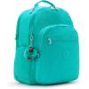 imageKipling Womens Seoul Extra Large 17 Laptop Backpack Durable Roomy with Padded Shoulder Straps BagPeacock Teal