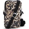 imageKipling Womens Tally Minibag Lightweight Crossbody Mini Bag Nylon Phone BagWild Leopard
