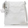 imageKIPLING KIPLING Womens Keiko Crossbody Mini Bag Lightweight Adjustable Purse Durable Shoulder SlingPure Alabaster