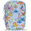 imageKipling Womens 100 Pens Printed Case Organize Accessories Art Supplies Makeup Travel OrganizerWILD FLOWERS