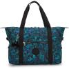 imageKipling Womens Art Medium Prt3 Tote Bag Lightweight Large Weekender Travel HandbagBlending Blues