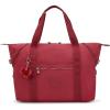imageKipling Womens Art Medium Tote Bag Lightweight Large Weekender Travel HandbagFunky Red