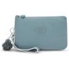 imageKipling Womens Creativity Extra Large Wristlet Versatile Cosmetics Kit Lightweight Travel OrganizerRelaxed Grey