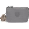 imageKipling Womens Creativity Small Pouch Versatile Cosmetics Kit Lightweight Nylon Travel OrganizerInviting Grey