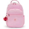 imageKipling Womens Seoul Bts 15quot Laptop Backpack Durable Roomy with Padded Shoulder Straps BuiltIn Protective SleeveGalaxy Pink C