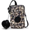 imageKipling Womens Tally Minibag Lightweight Crossbody Mini Bag Nylon Phone BagWild Leopard