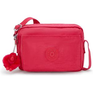 imageKIPLING KIPLING Womens Abanu Medium Crossbody Bag Lightweight Adjustable Nylon Waist Pack with MultiCompartment Zip Pockets