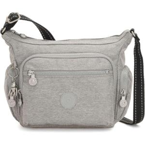 imageKIPLING KIPLING Womens Gabbie Small Crossbody Lightweight Everyday Purse Casual Shoulder BagGrey Chalk Grey 62m