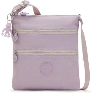 imageKIPLING KIPLING Womens Keiko Crossbody Mini Bag Lightweight Adjustable Purse Durable Shoulder SlingGentle Lilac