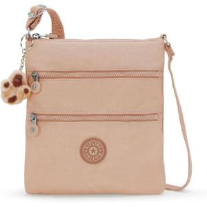 imageKIPLING KIPLING Womens Keiko Crossbody Mini Bag Lightweight Adjustable Purse Durable Shoulder SlingLight Clay Sand