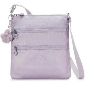 imageKIPLING KIPLING Womens Keiko Crossbody Mini Bag Lightweight Adjustable Purse Durable Shoulder SlingLilac Moon Met