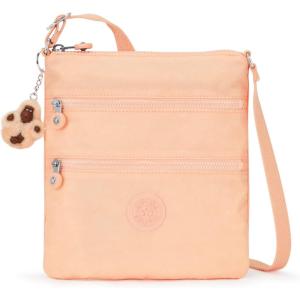 imageKIPLING KIPLING Womens Keiko Crossbody Mini Bag Lightweight Adjustable Purse Durable Shoulder SlingMellow Peach