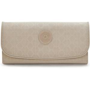 imageKIPLING KIPLING Womens Kipling Money Love WalletSign Beige Embossed