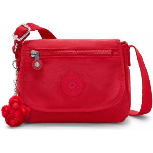 imageKIPLING KIPLING Womens Sabian Mini Crossbody Lightweight Everyday Purse Shoulder BagRed Rouge
