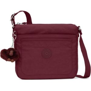 imageKIPLING KIPLING Womens Sebastian Crossbody Super Light Durable Messenger Shoulder BagMerlot