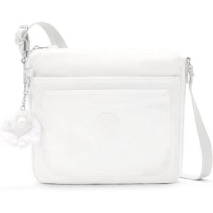 imageKIPLING KIPLING Womens Sebastian Crossbody Super Light Durable Messenger Shoulder BagPure Alabaster