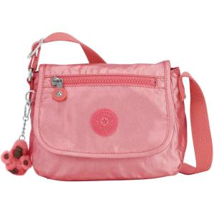 imageKipling Sabian Metallic Crossbody Mini BagFlourishing Pink Metallic