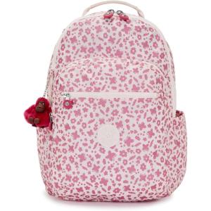 imageKipling Seoul Extra Large 17quot Laptop Backpack Bridal LavenderMagic Floral