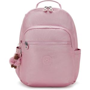 imageKipling Seoul Extra Large 17quot Laptop Backpack Bridal LavenderMetallic Lilac P