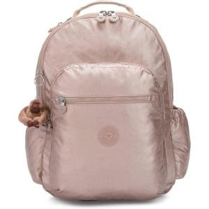 imageKipling Seoul Extra Large 17quot Laptop Backpack Bridal LavenderQuartz Metallic