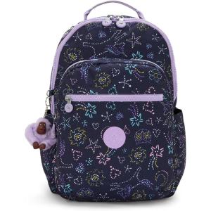 imageKipling Seoul Extra Large 17quot Laptop Backpack Bridal LavenderUnicorn Star