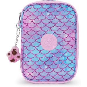 imageKipling Womens 100 Pens Printed Case Organize Accessories Art Supplies Makeup Travel OrganizerMermaid Sparkle