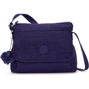 imageKipling Womens Aisling Crossbody Bag Lightweight Everyday Purse Nylon Shoulder BagMoonlit Blue