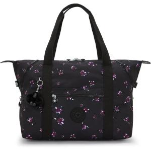 imageKipling Womens Art Medium Prt3 Tote Bag Lightweight Large Weekender Travel HandbagNight Flower